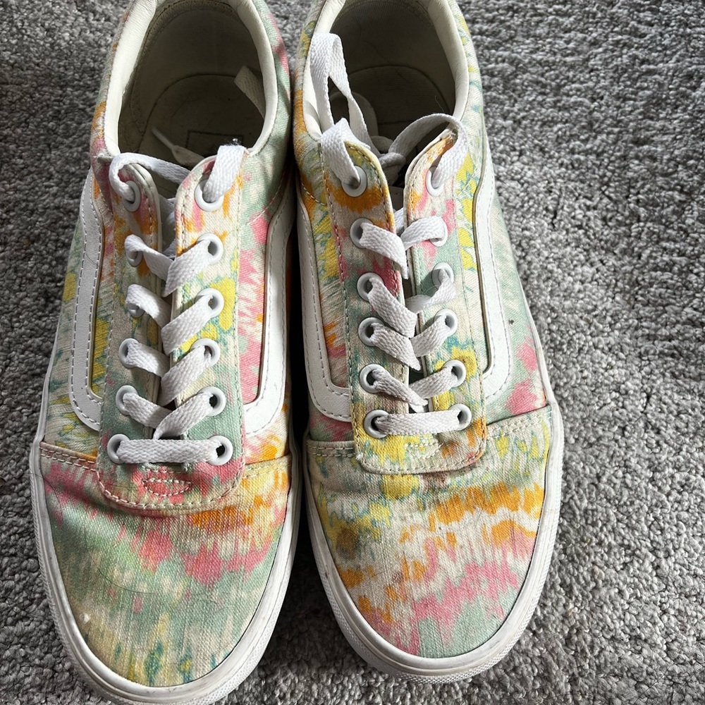 Vans tie dye sneakers